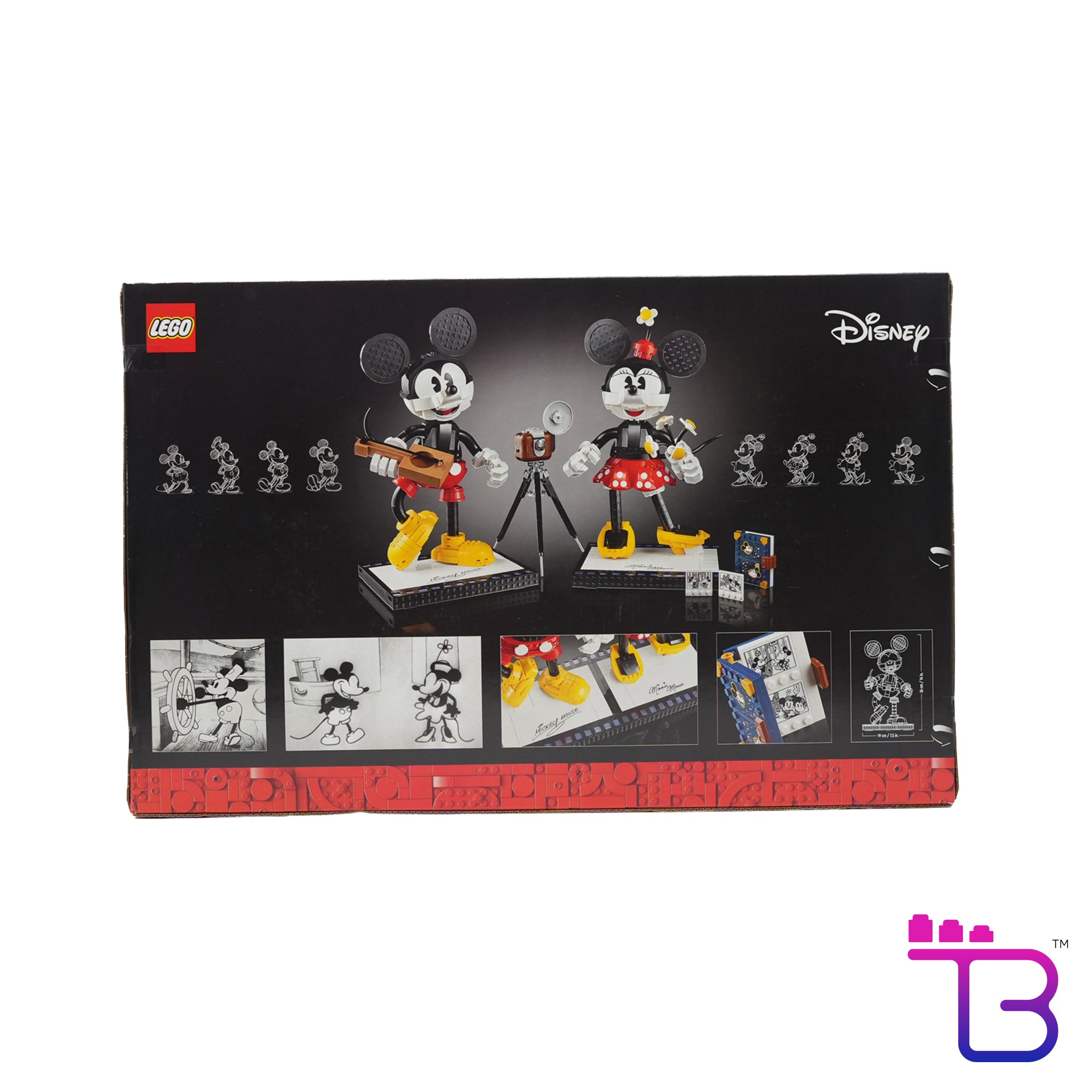 Mickey Mouse & Minnie Mouse Buildable Characters #43179