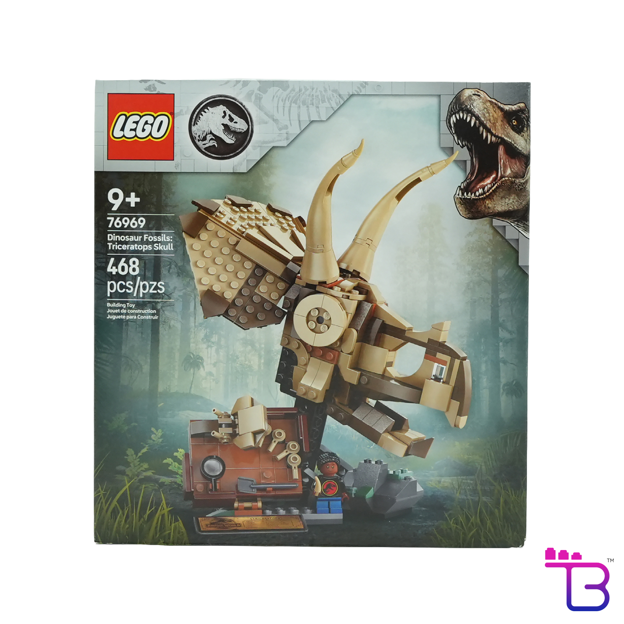 Dinosaur Fossils: Triceratops Skull #76969