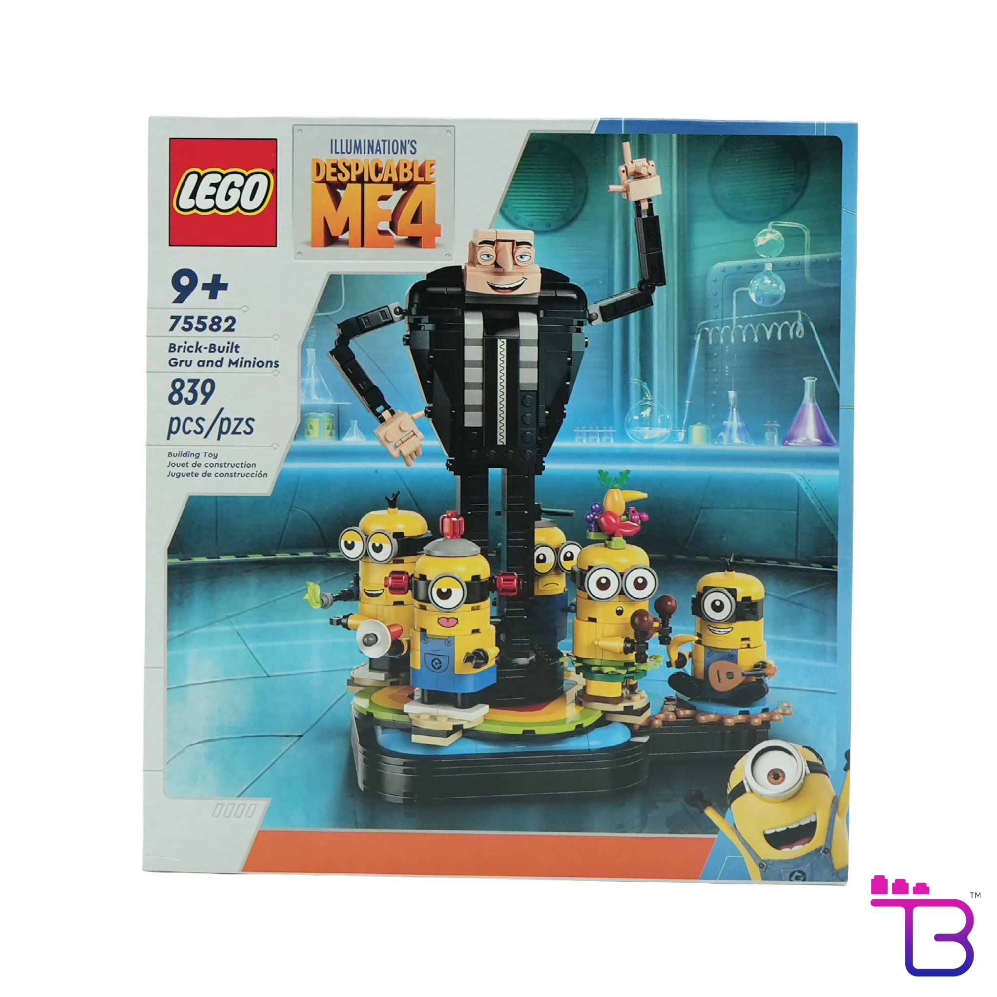Brick-Built Gru and Minions #75582