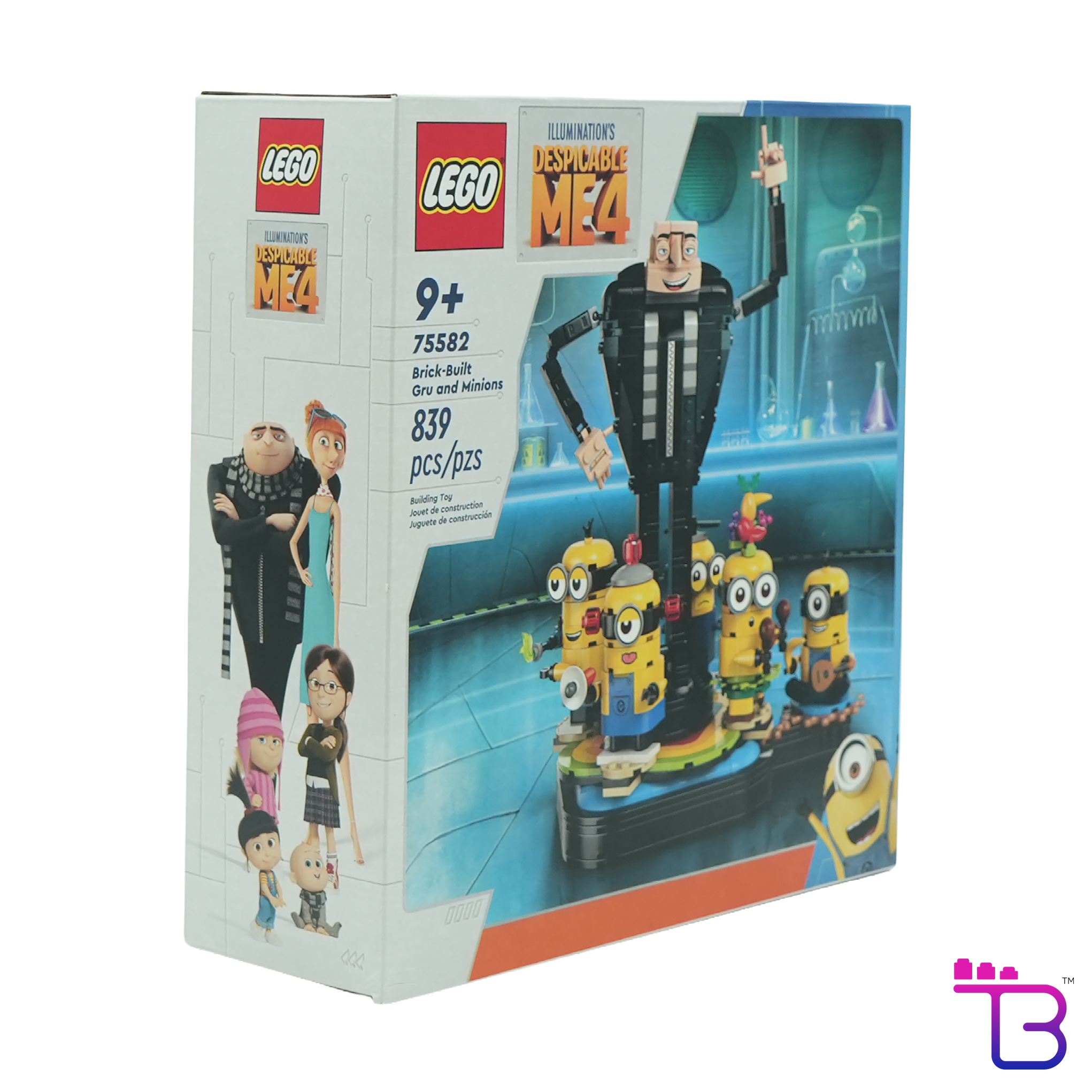 Brick-Built Gru and Minions #75582