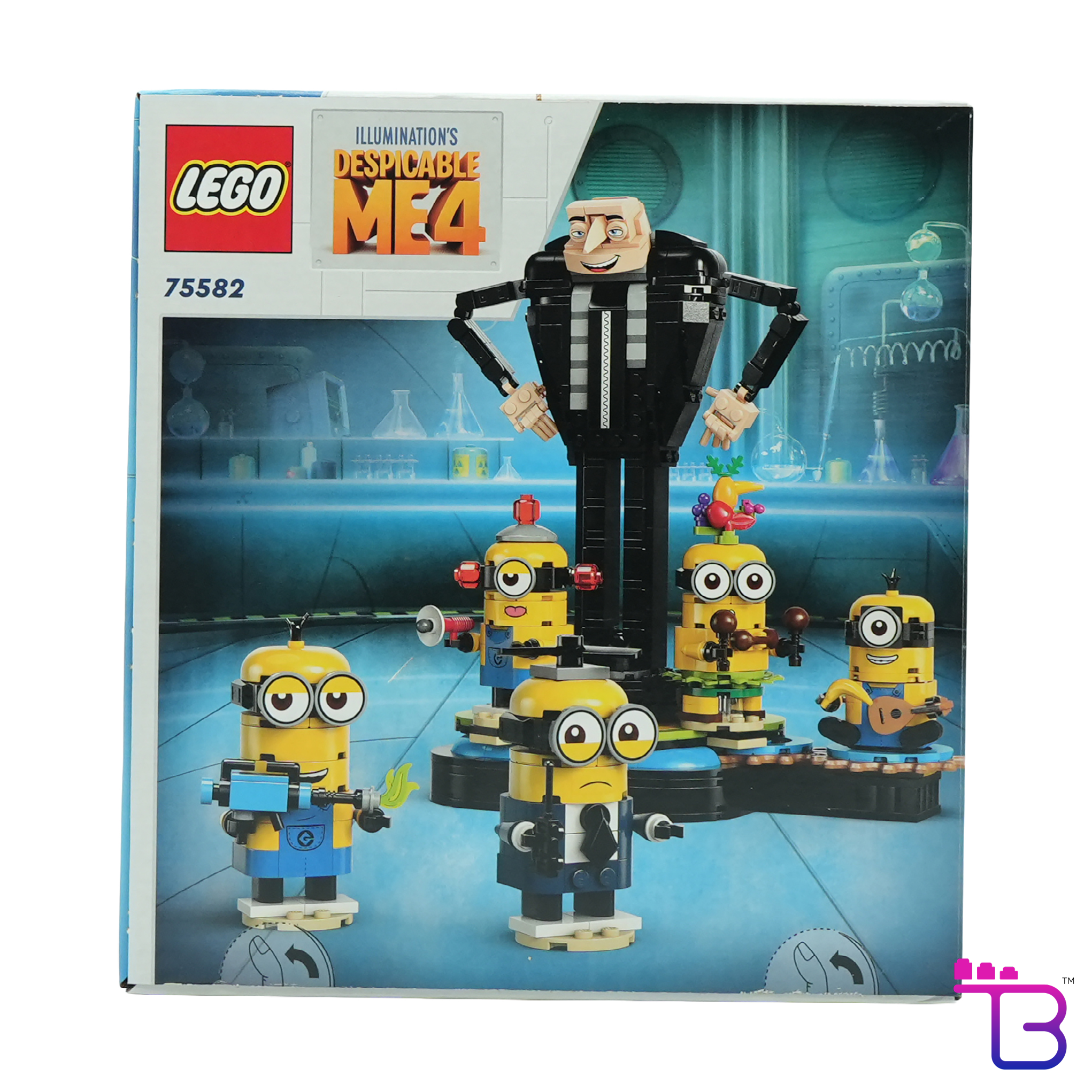 Brick-Built Gru and Minions #75582
