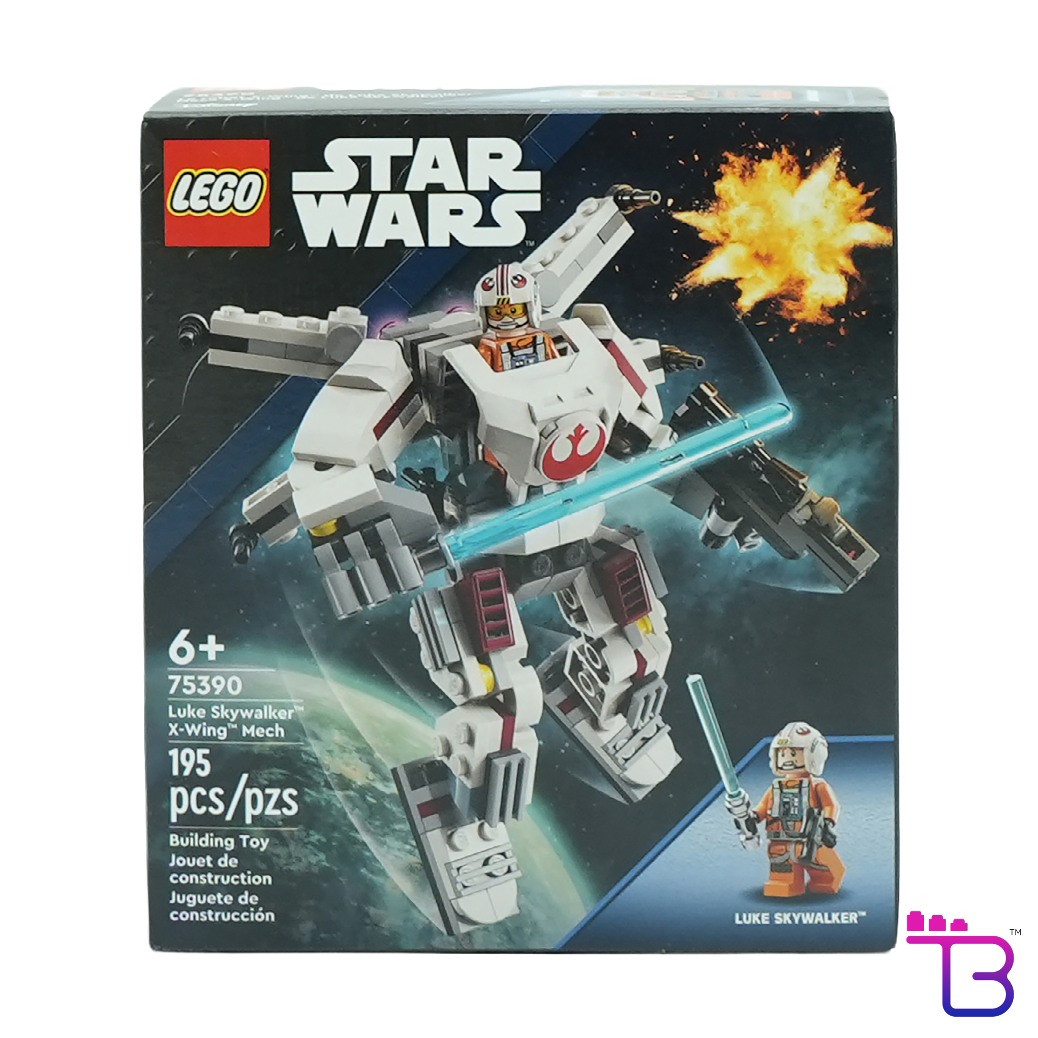 Luke Skywalker’s X-Wing Mech #75390