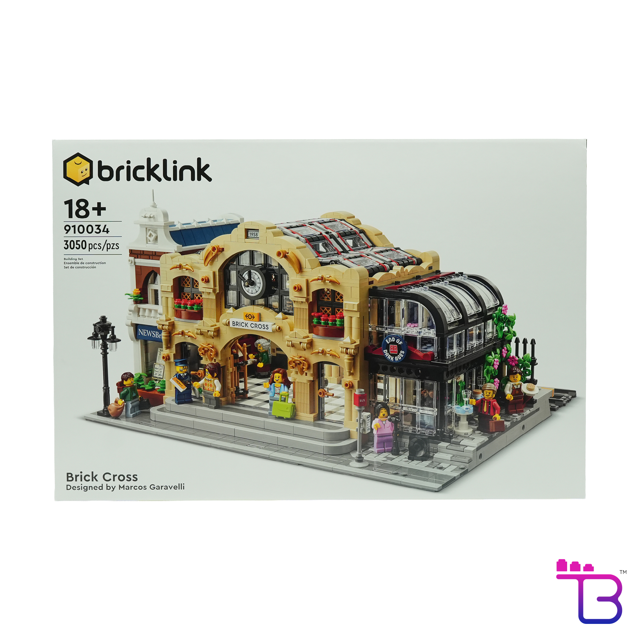 Brick Cross Train Station #910034