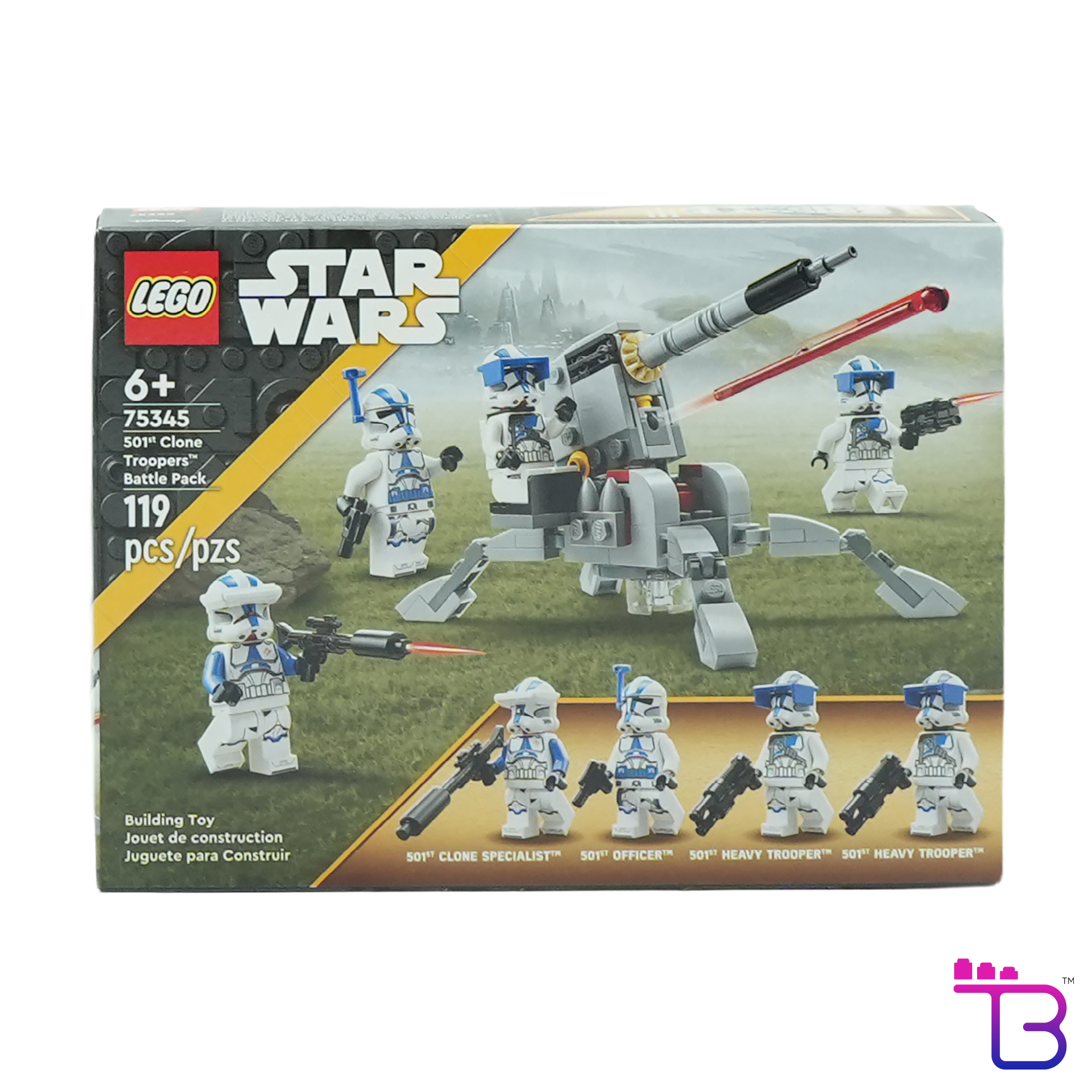 501st Clone Troopers Battle Pack #75345