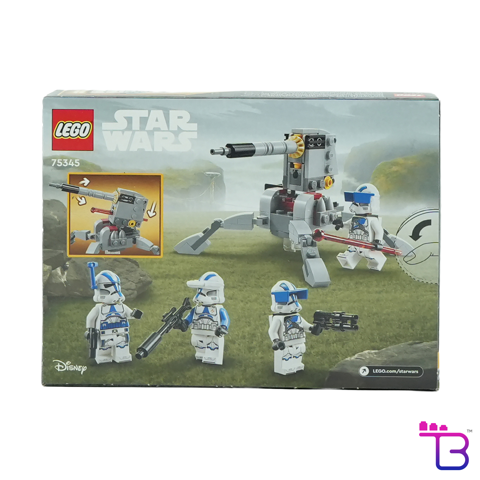 501st Clone Troopers Battle Pack #75345