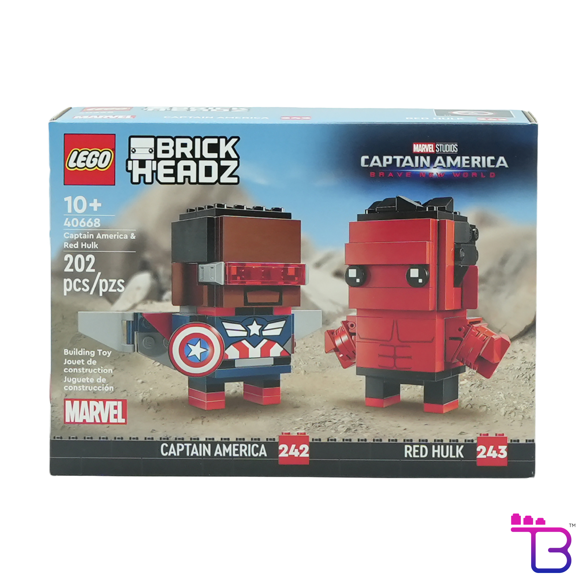 Captain America & Red Hulk Figures #40668