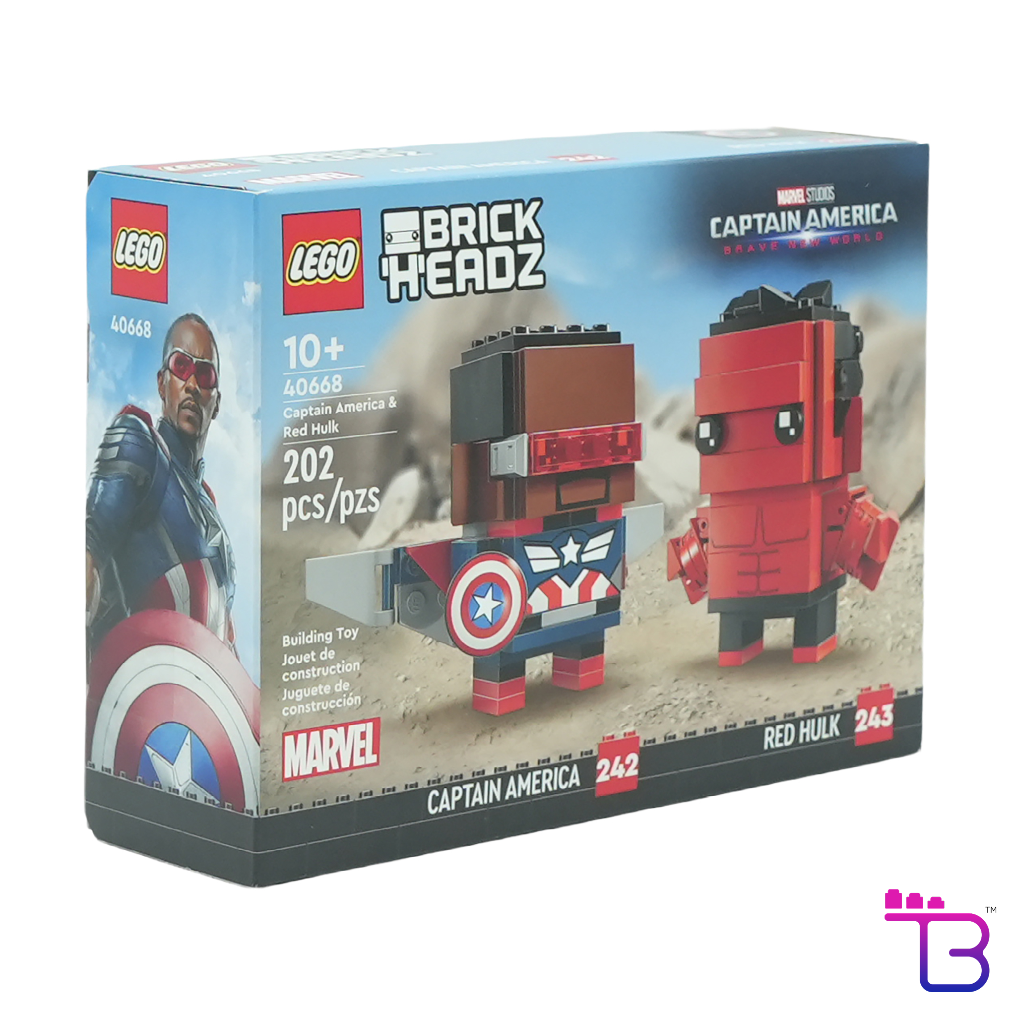 Captain America & Red Hulk Figures #40668