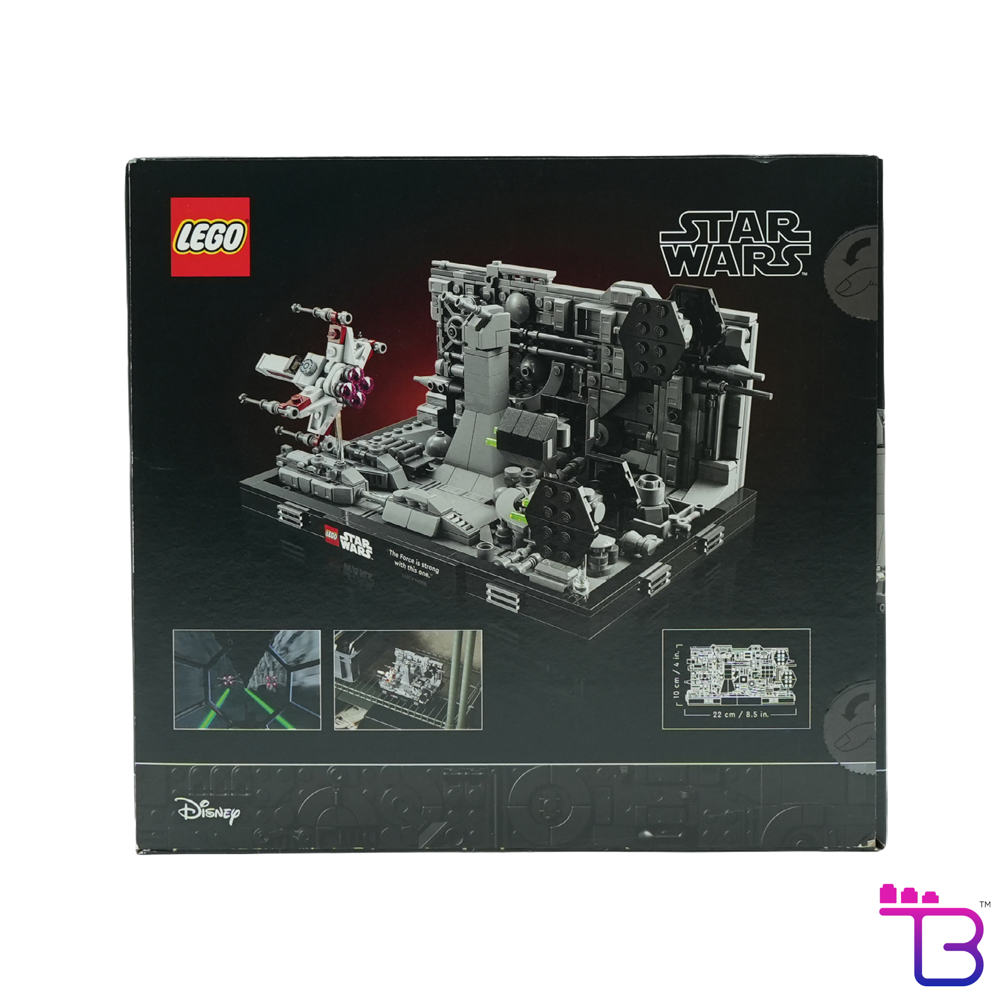 Death Star Trench Run Diorama #75329