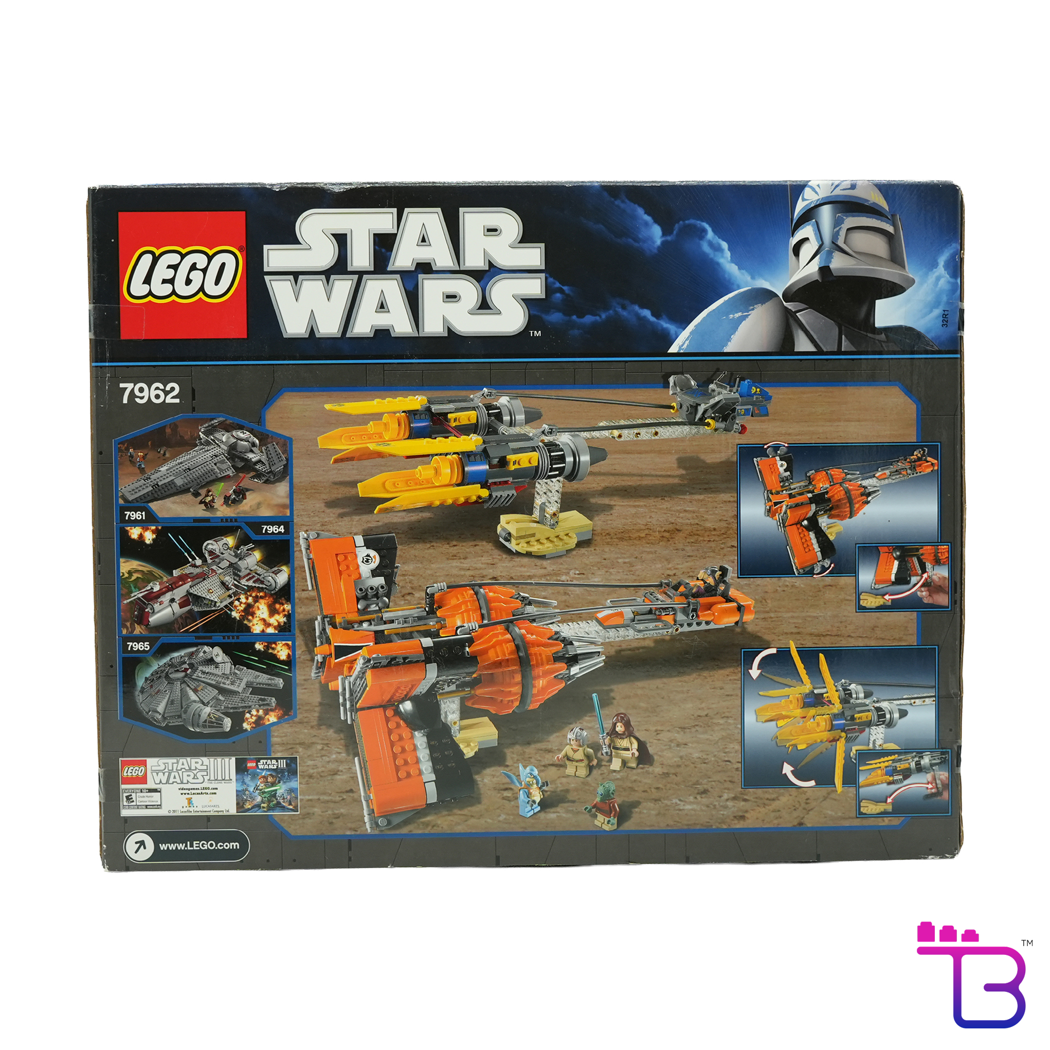 Anakin Skywalker and Sebulba's Podracers #7962